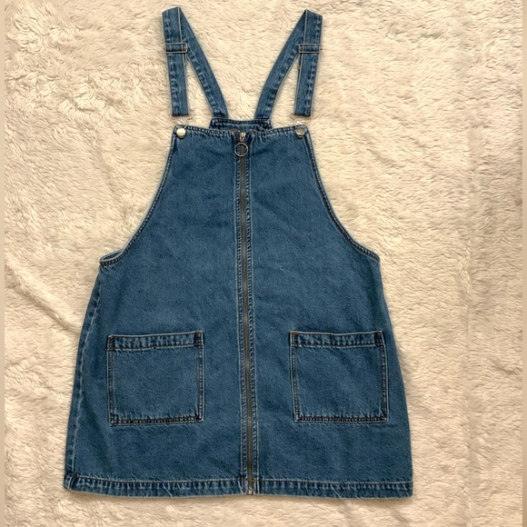 Wild Fable Women's Blue Denim Overalls - Picture 5 of 11
